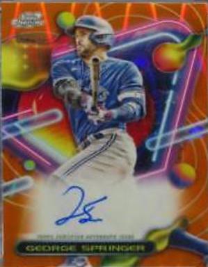 George Springer [Orange Galactic] #CCA-GS