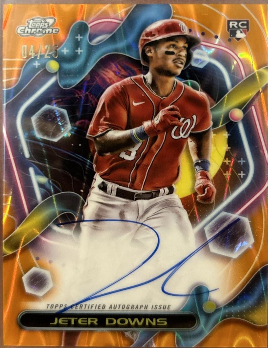 Jeter Downs [Orange Galactic] #CCA-JD