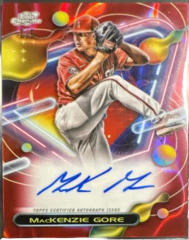 MacKenzie Gore [Red Flare] #CCA-MG