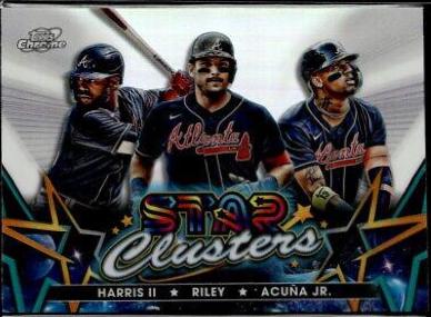 Austin Riley, Michael Harris II, Ronald Acuna Jr. #SC-9