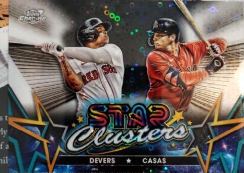 Rafael Devers, Triston Casas [Black Eclipse] #SC-15