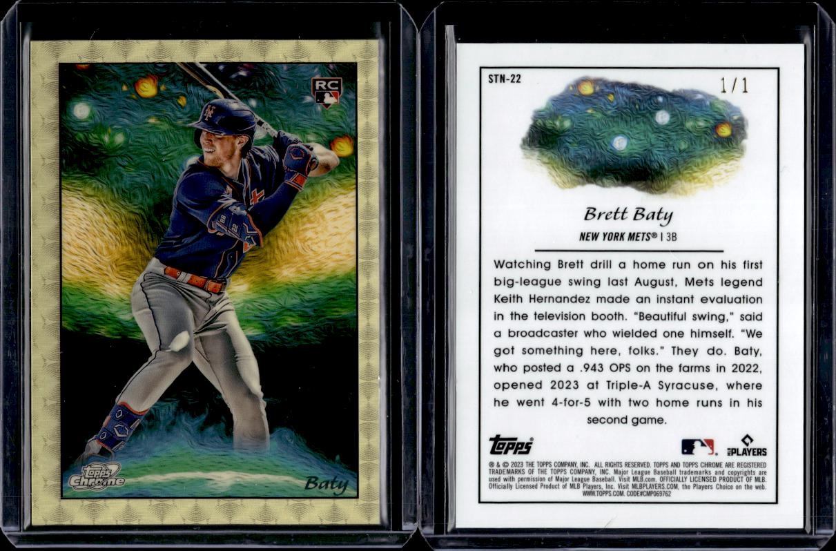 Brett Baty [Superfractor] #STN-22
