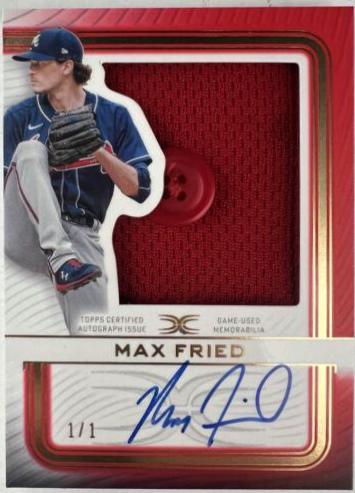 Max Fried [Red Button Jersey] #ARC-MF