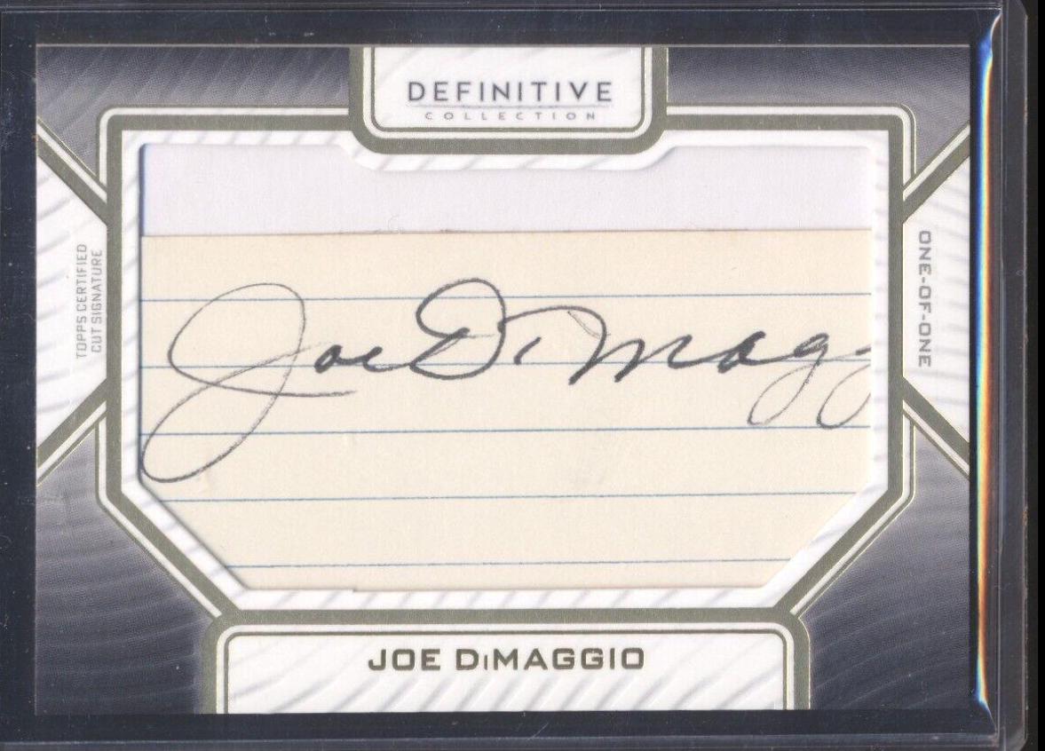 Joe DiMaggio #DCS-JD