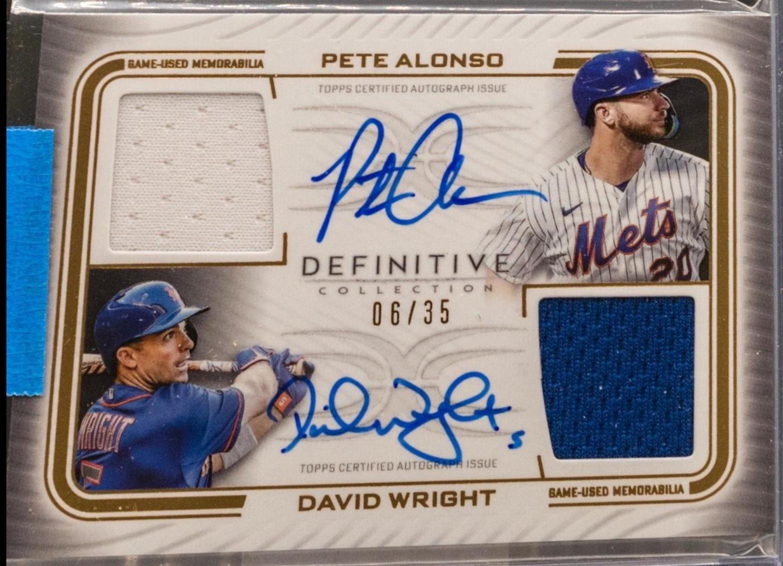 Pete Alonso, David Wright #DAC-WAL