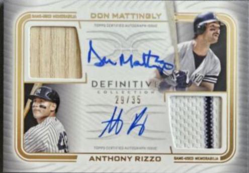 Anthony Rizzo, Don Mattingly #DAR-MRI
