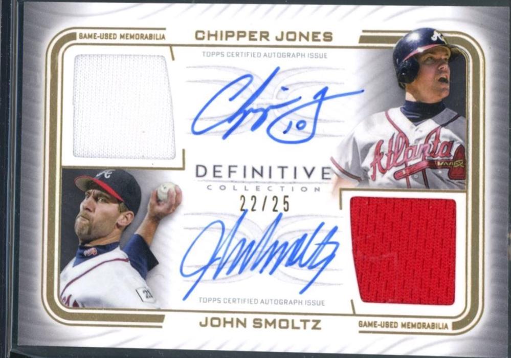 John Smoltz, Chipper Jones #DAR-JSM