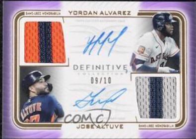 Jose Altuve, Yordan Alvarez [Purple] #DAR-AA