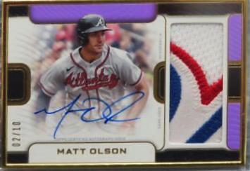 Matt Olson [Purple] #FAC-MO