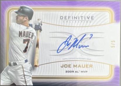 Joe Mauer [Purple] #LAC-JMA