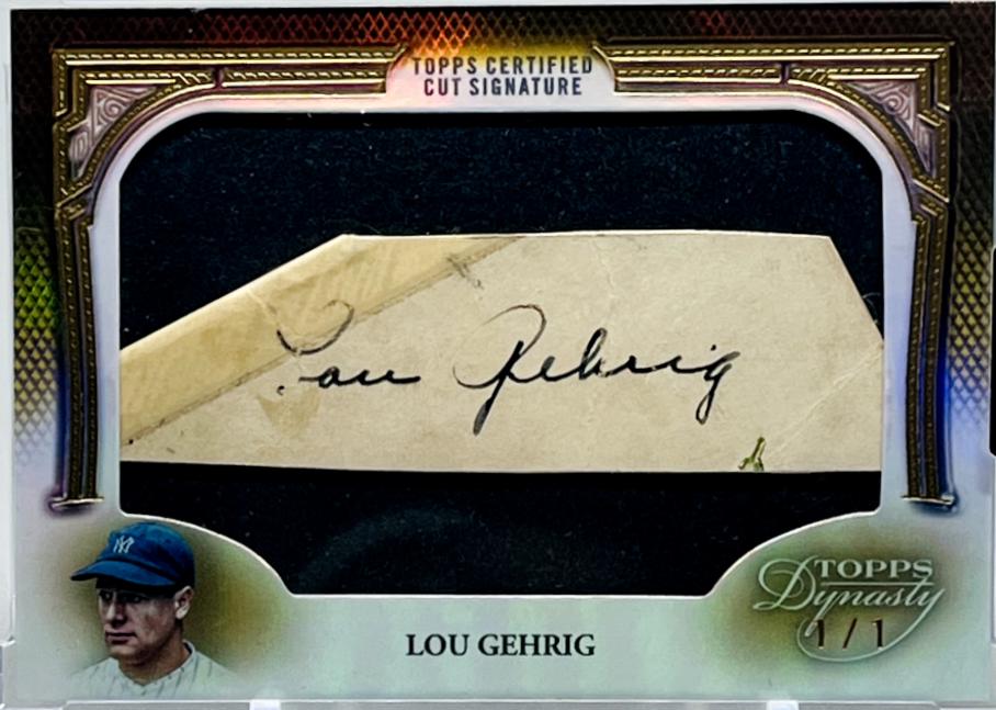 Lou Gehrig #CS-LG