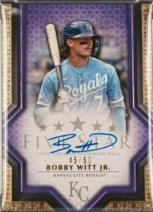 Bobby Witt Jr. [Purple Autograph] #FSA-BWI2