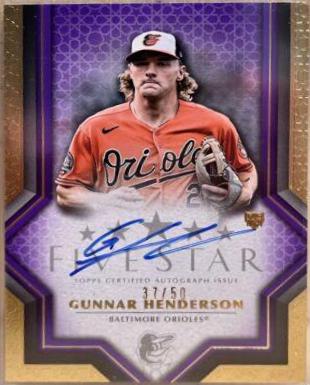 Gunnar Henderson [Purple Autograph] #FSA-GHE