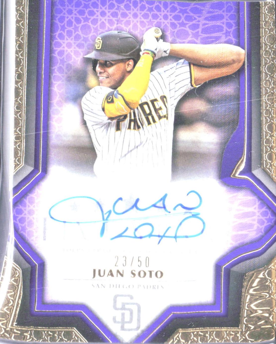 Juan Soto [Purple Autograph] #FSA-JSOT
