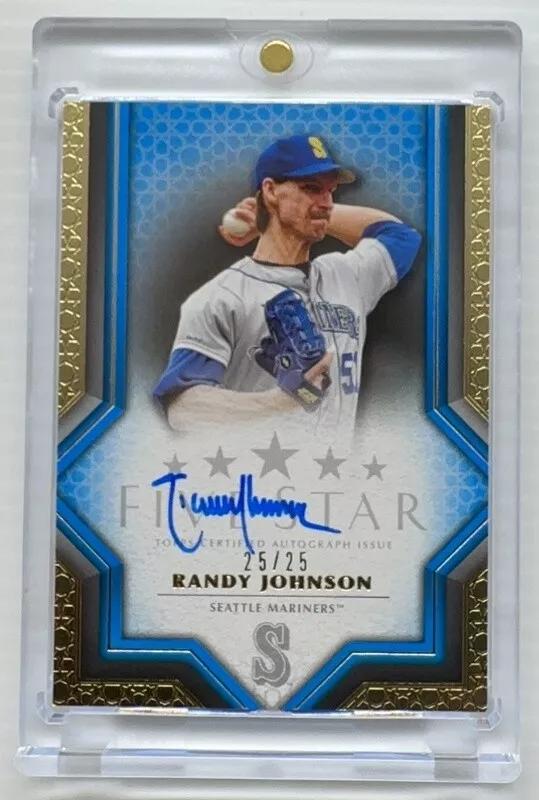 Randy Johnson [Blue Autograph] #FSA-RAN