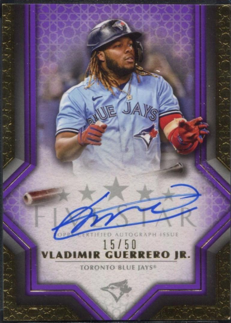 Vladimir Guerrero Jr. [Purple Autograph] #FSA-VLA
