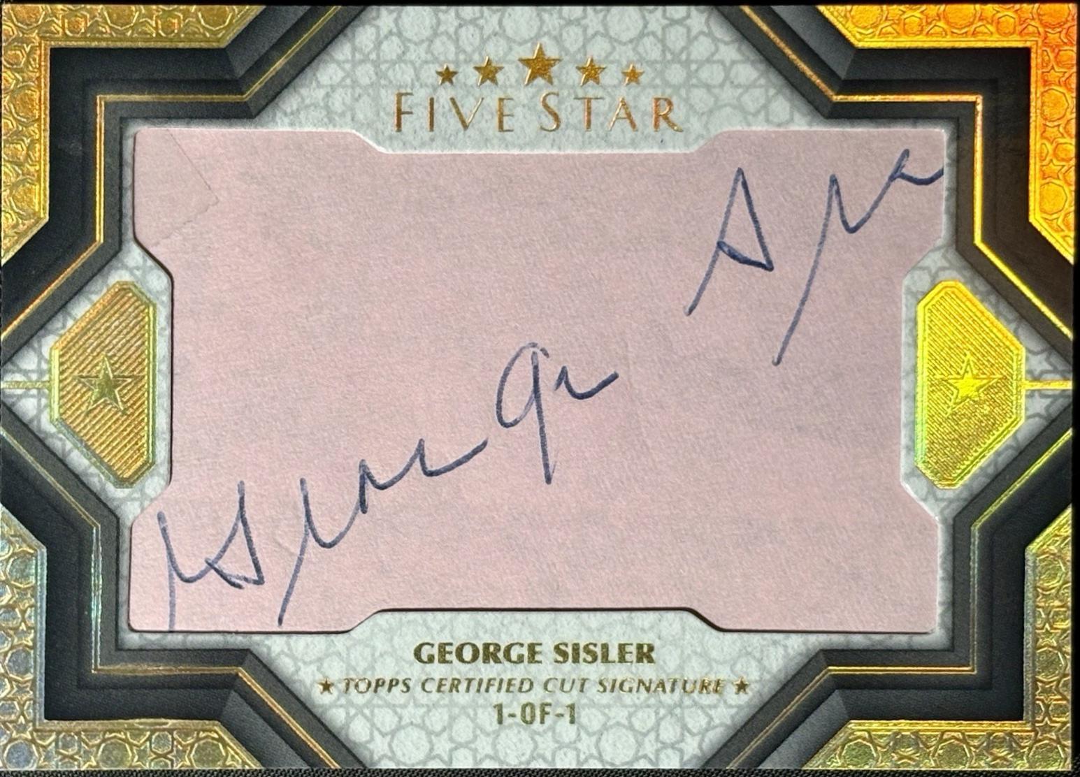 George Sisler #FSCS-GS