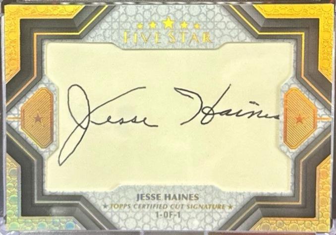 Jesse Haines #FSCS-JH