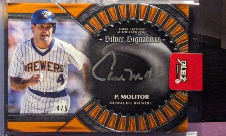 Paul Molitor [Orange Silver] #SS-PM