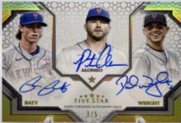 Brett Baty / Pete Alonso / David Wright #FST-BAW