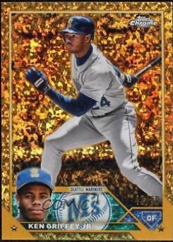 Ken Griffey Jr. [Mini Diamond Gold] #136