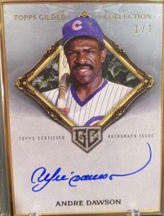 Andre Dawson [Platinum] #HAFA-ADW