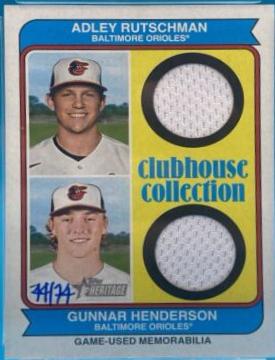Adley Rutschman, Gunnar Henderson #CCDR-RH