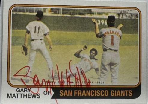 Gary Matthews [Special Edition Red Ink] #ROA-GMS