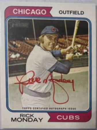 Rick Monday [Special Edition Red Ink] #ROA-RMY