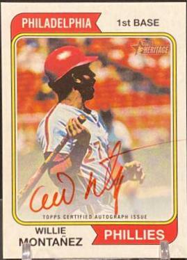 Willie Montanez [Special Edition Red Ink] #ROA-WM