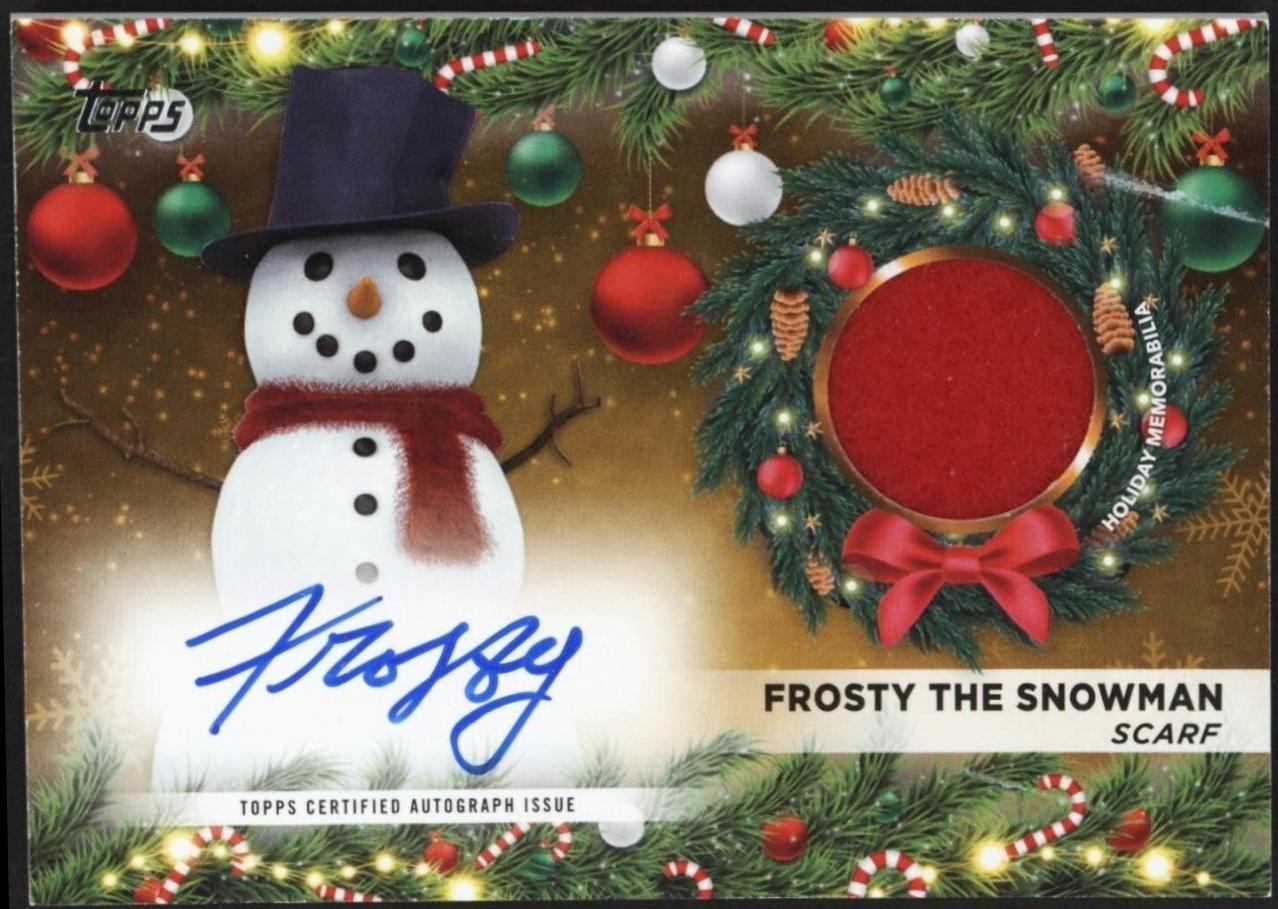 Frosty The Snowman [Autograph] #WHFAR-FTS