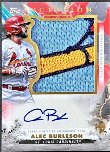 Alec Burleson [Red] #IAJP-AB