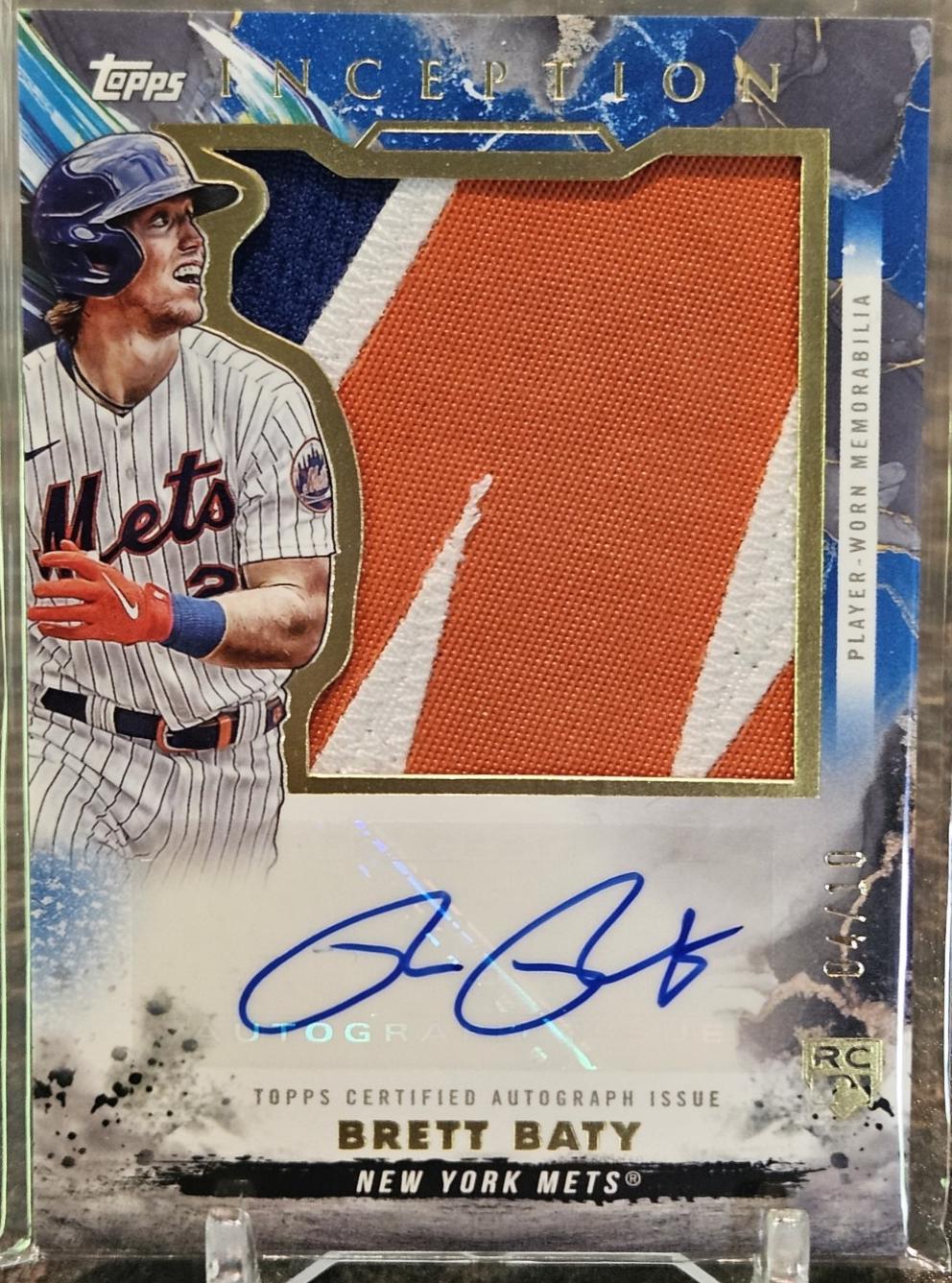 Brett Baty [Blue] #IAJP-BB