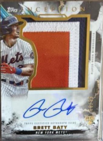 Brett Baty [Orange] #IAJP-BB