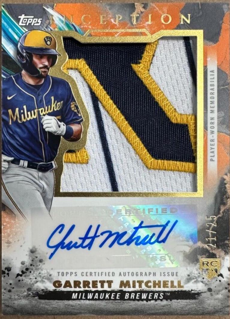 Garrett Mitchell [Orange] #IAJP-GM