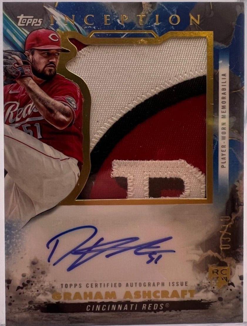 Graham Ashcraft [Inception Team Logo Patch] #IAJP-GA