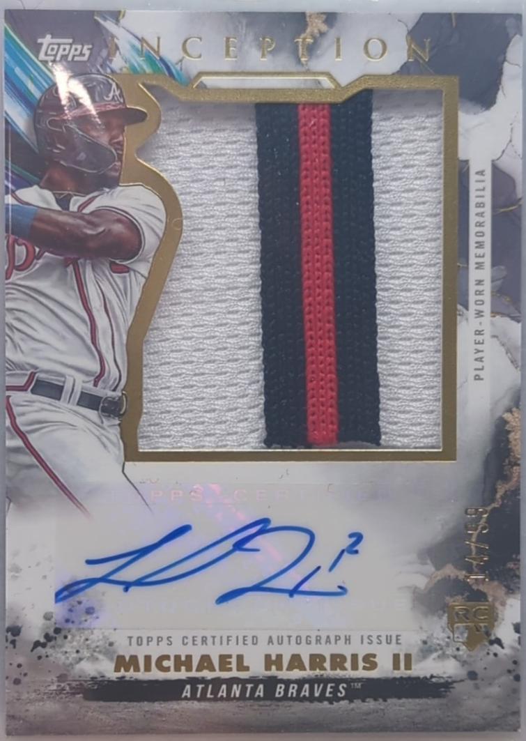 Michael Harris II [Inception Team Logo Patch] #IAJP-MH