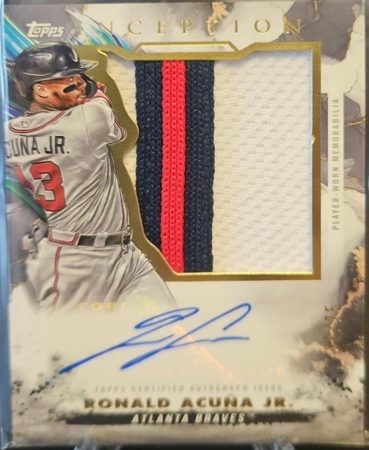 Ronald Acuna Jr. [Inception Team Logo Patch] #IAJP-RA