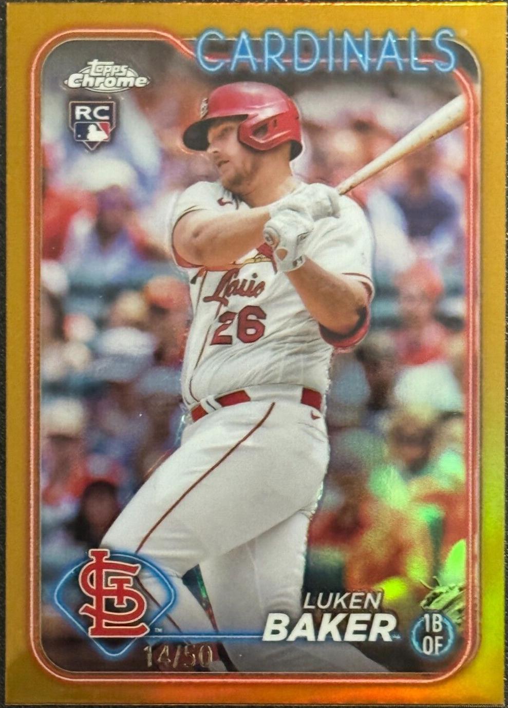 Luken Baker [Gold Refractor] #132