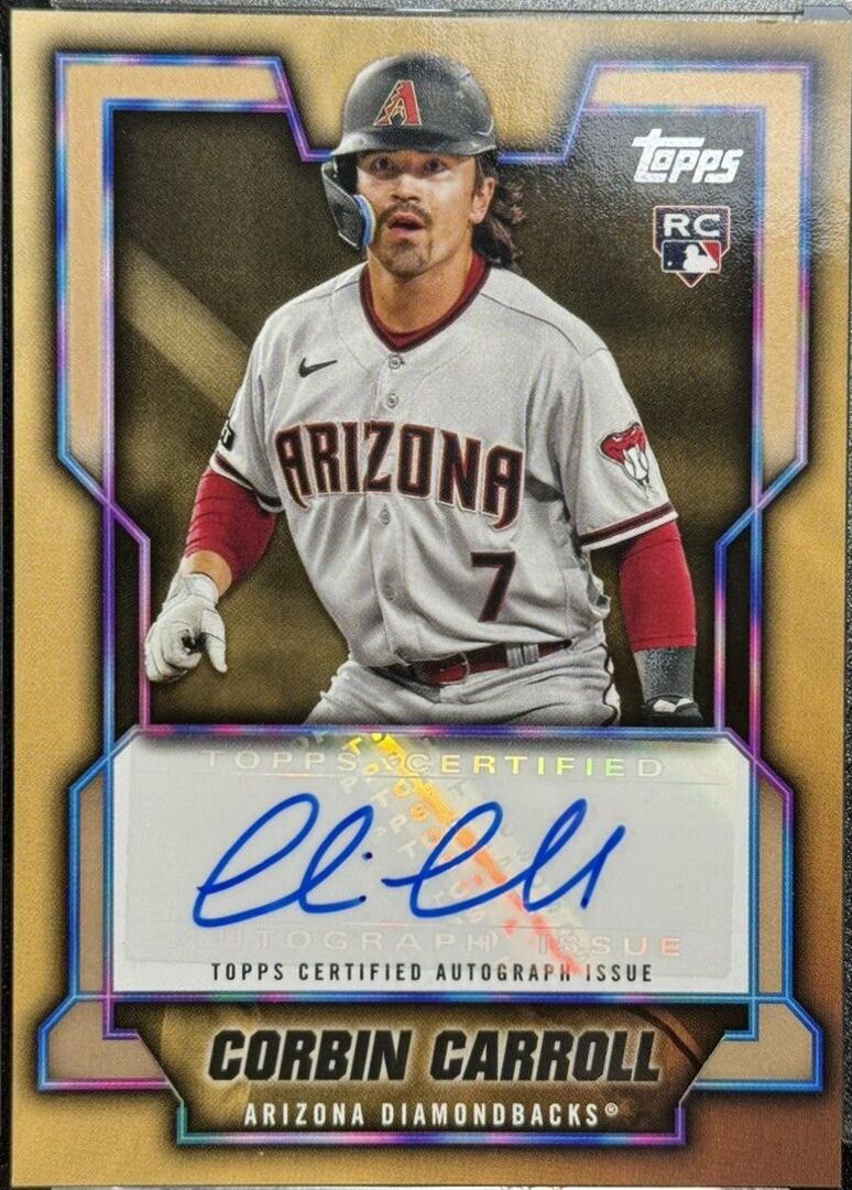 Corbin Carroll [Gold] #TJA-CC