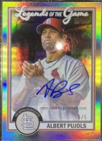 Albert Pujols [Autograph] #LG-30
