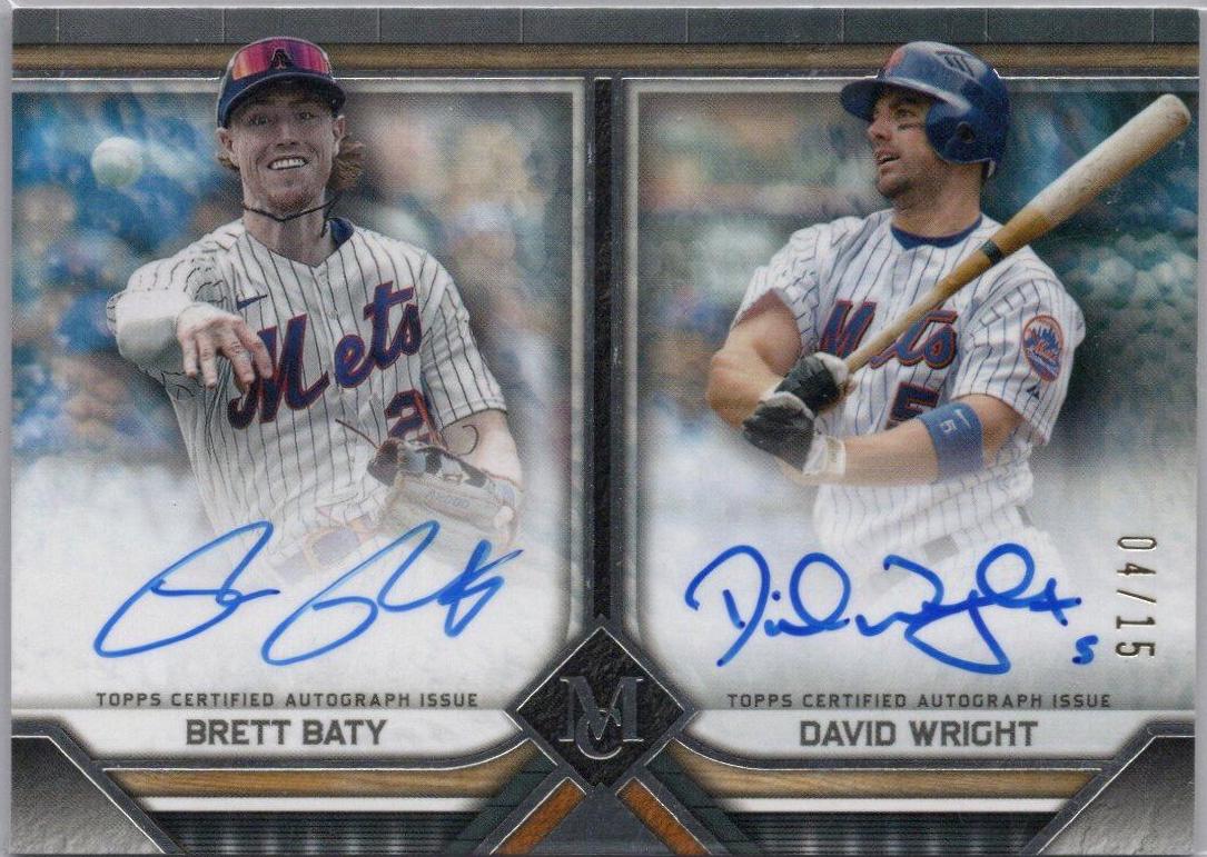 David Wright, Brett Baty #DA-BW