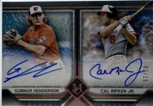 Gunnar Henderson, Cal Ripken Jr. #DA-HR