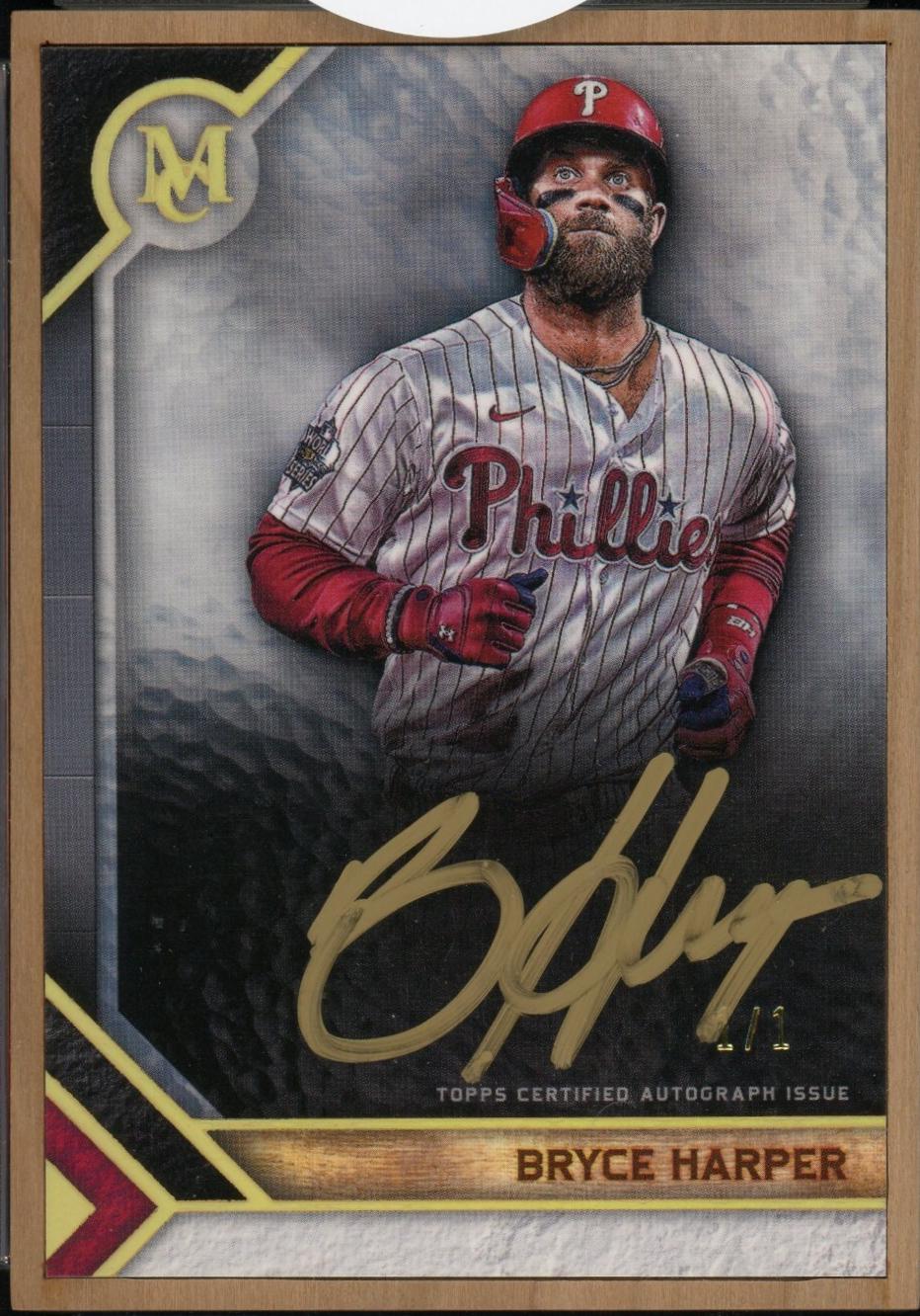 Bryce Harper [Wood] #MFA-BH