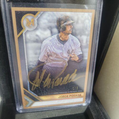 Jorge Posada [Wood] #MFA-JP