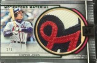 Chipper Jones #MM1-CJ