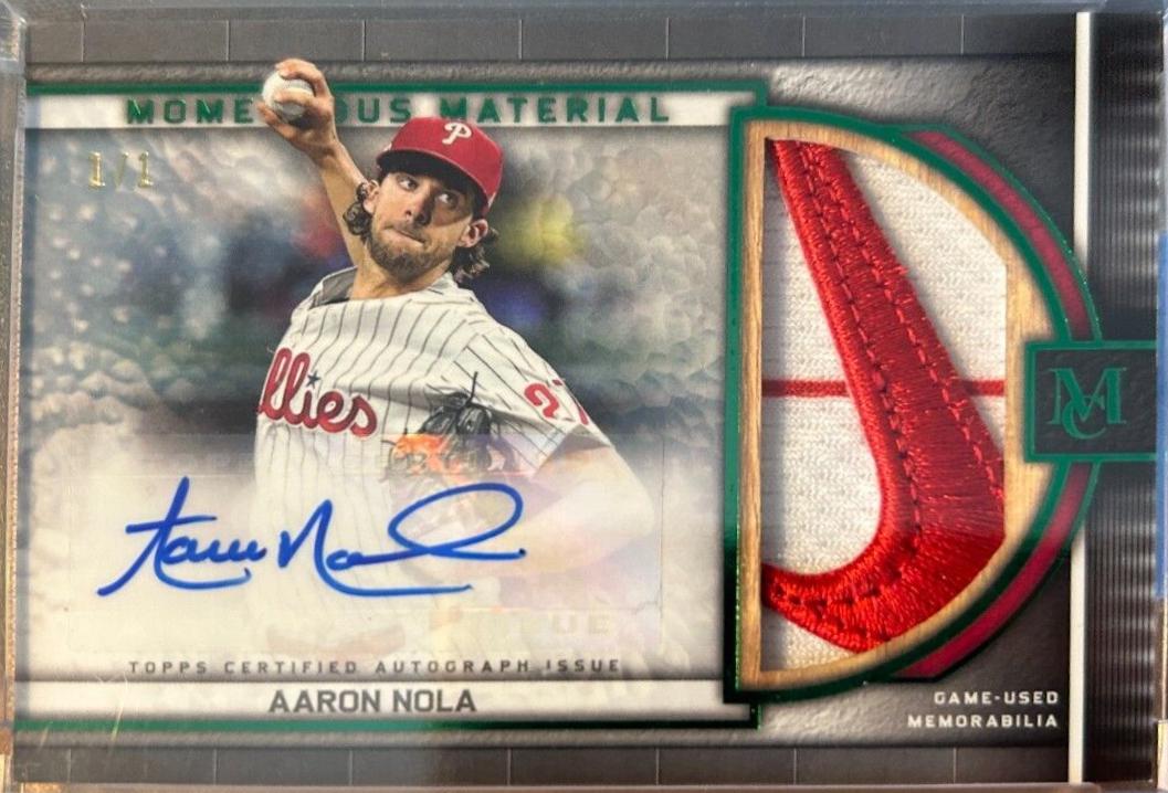 Aaron Nola [Emerald] #MMJPA-AN