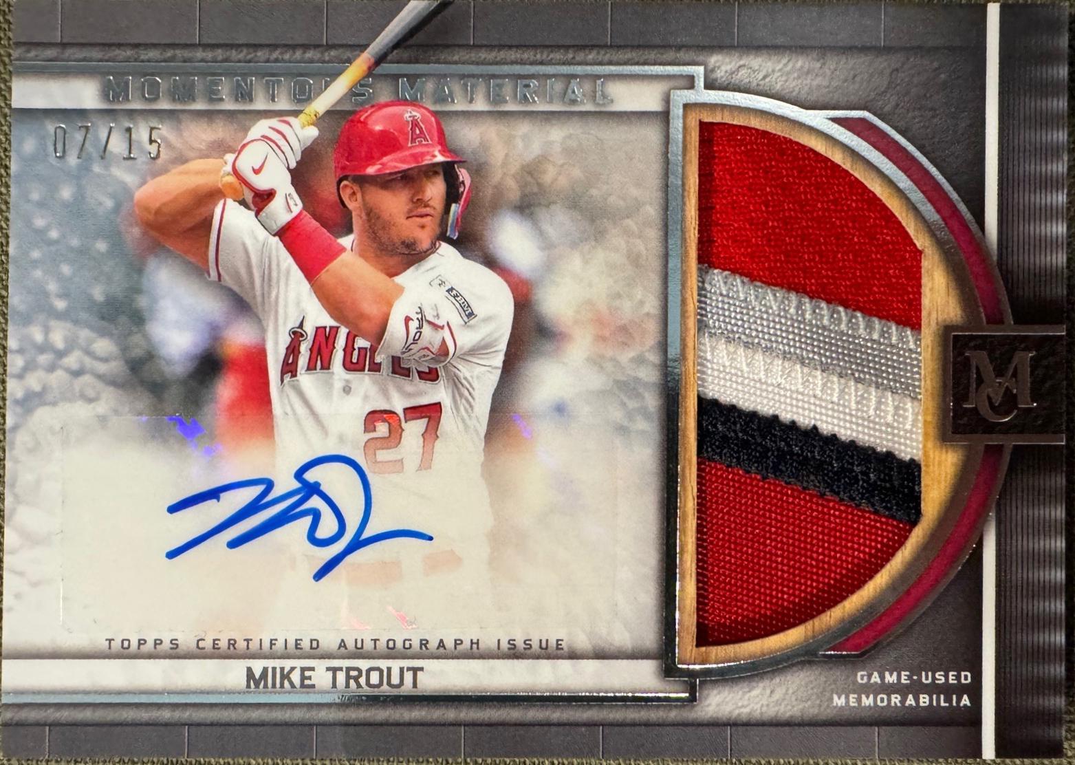 Mike Trout #MMJPA-MT