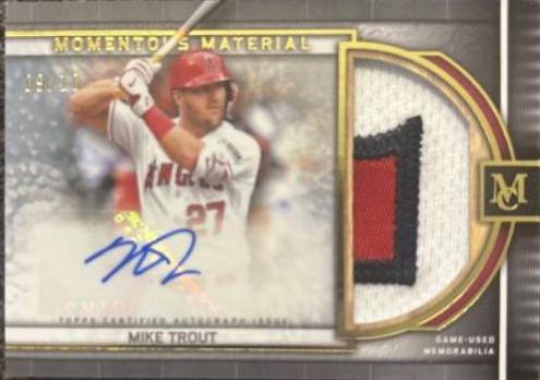 Mike Trout [Gold] #MMJPA-MT