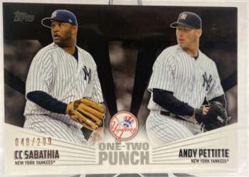 Andy Pettitte, CC Sabathia [Black] #12P-4